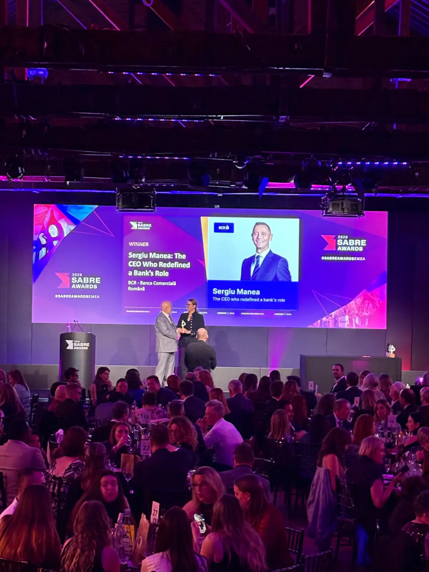 SABRE Awards EMEA 2026 - pinmagazine.ro