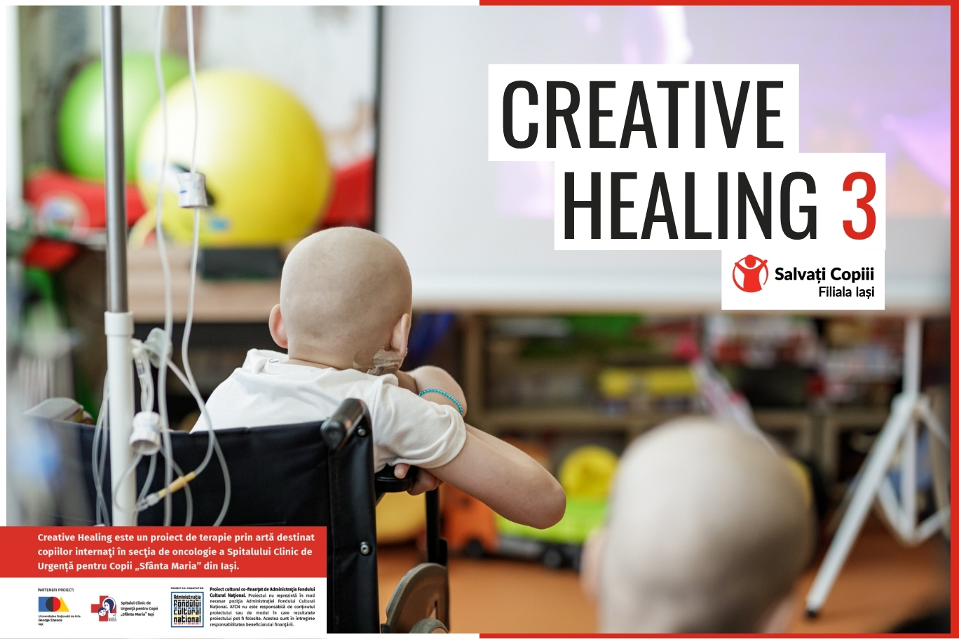 Salvați Copiii Iași - creative healing - pinmagazine.ro